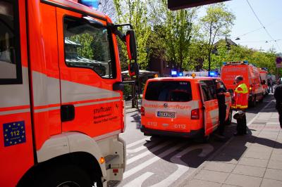 Stuttgart-Ost: CO Warnung in Bank loest Feuerwehreinsatz aus 